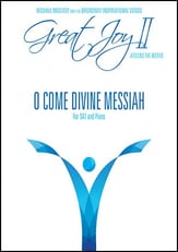 O Come Divine Messiah SAT choral sheet music cover